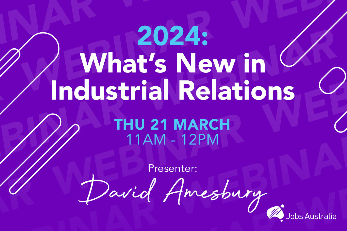 What’s New in Industrial Relations